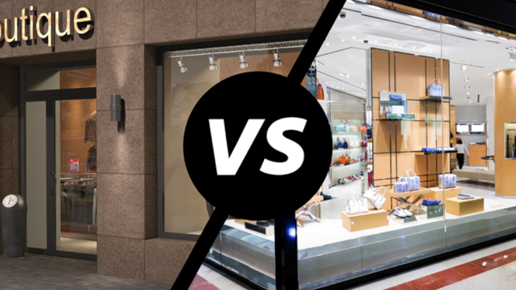 lojas de rua x lojas de shopping: qual é a diferença?